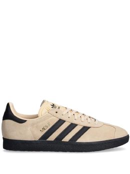 adidas: Бежевые кроссовки  Gazelle