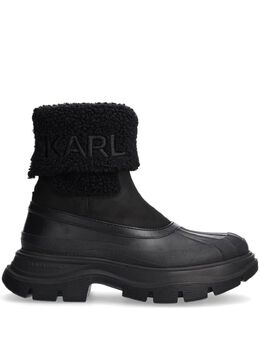 Karl Lagerfeld: Чёрные ботинки 