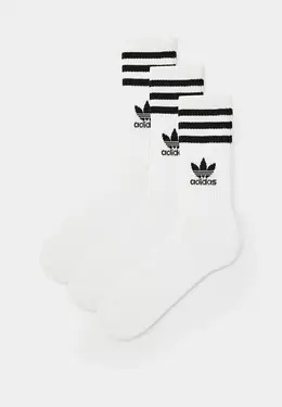 adidas Originals: Белые носки 