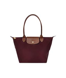 LONGCHAMP: Бордовая сумка 