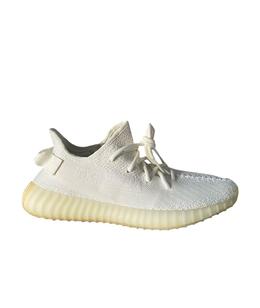 ADIDAS YEEZY: Белые кроссовки 