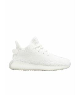 ADIDAS YEEZY: Белые кеды 