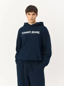 Tommy Jeans: Синяя толстовка 