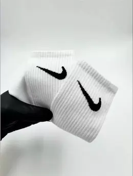 Nike: Белые носки 