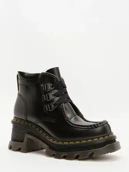 Dr. Martens: Чёрные ботинки 