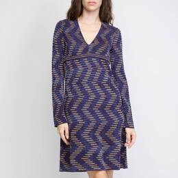 M Missoni: Синее платье 