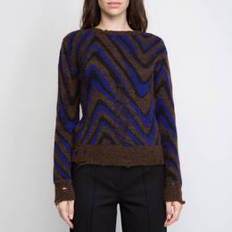 Missoni: Коричневый свитер 