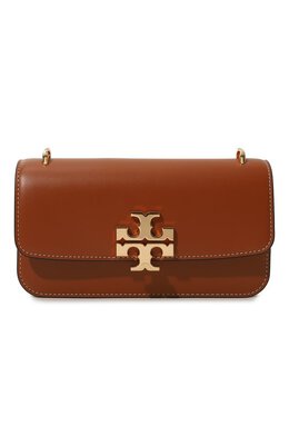 Tory Burch: Коричневая сумка  Eleanor