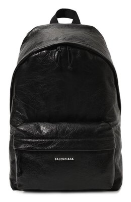 Balenciaga: Чёрный рюкзак  Explorer