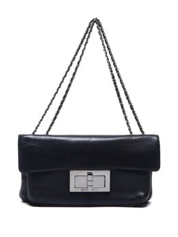 CHANEL Pre-Owned: Чёрная сумка 