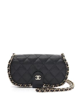 CHANEL Pre-Owned: Чёрная сумка 