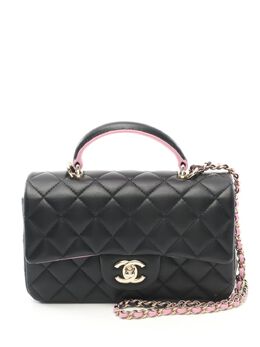 CHANEL Pre-Owned: Чёрная сумка 