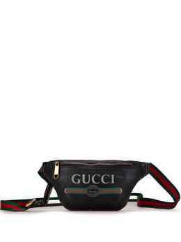 Gucci Pre-Owned: Чёрная сумка 