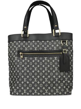 Louis Vuitton Pre-Owned: Чёрная сумка-шоппер 