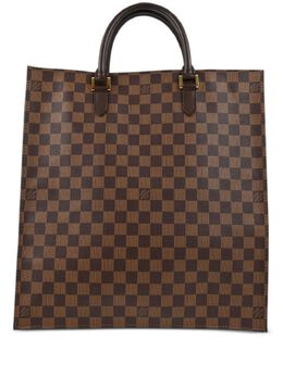 Louis Vuitton Pre-Owned: Коричневая сумка-шоппер 