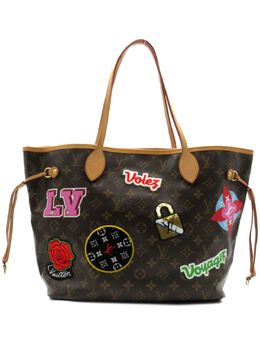 Louis Vuitton Pre-Owned: Коричневая сумка-шоппер 