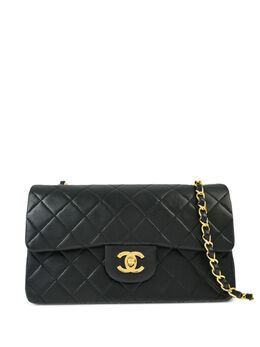 CHANEL Pre-Owned: Чёрная сумка 