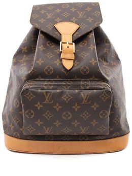 Louis Vuitton Pre-Owned: Коричневый рюкзак 