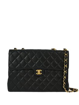 CHANEL Pre-Owned: Чёрная сумка 