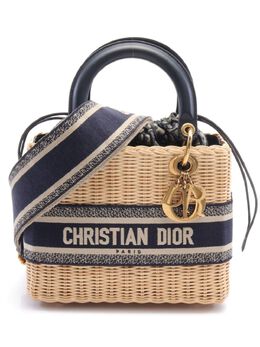 Christian Dior Pre-Owned: Бежевая сумка 