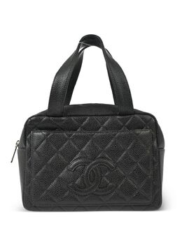 CHANEL Pre-Owned: Чёрная сумка 