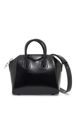 Givenchy: Чёрная сумка  Antigona Mini