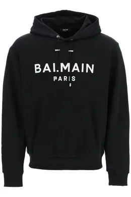 Balmain: Чёрная толстовка 