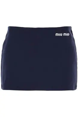 Miu Miu: Юбка стрейч 