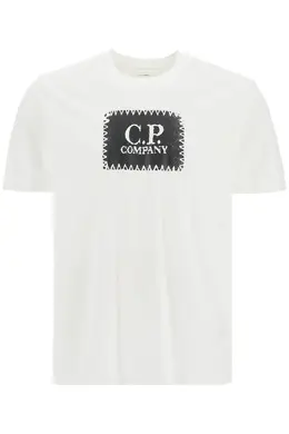 Cp Company: Футболка с принтом 