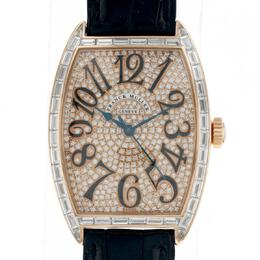 Franck Muller: Голубые часы 