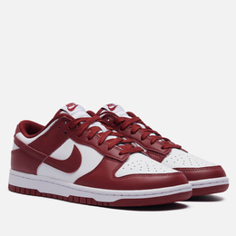 Nike: Красные кроссовки  Dunk Low Retro