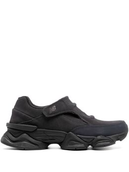 New Balance: Чёрные кроссовки 