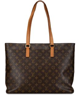 Louis Vuitton Pre-Owned: Коричневая сумка-шоппер 