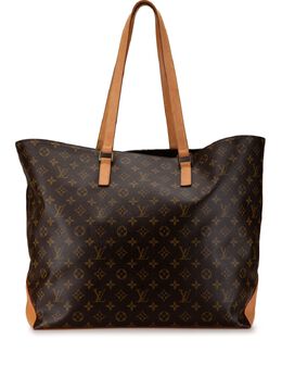 Louis Vuitton Pre-Owned: Коричневая сумка-шоппер 