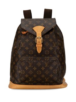 Louis Vuitton Pre-Owned: Коричневый рюкзак 