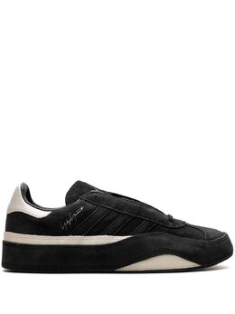 Y-3: Чёрные кроссовки 