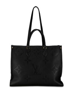 Louis Vuitton Pre-Owned: Чёрная сумка 
