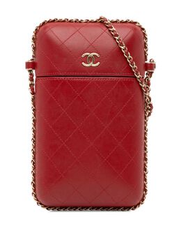 CHANEL Pre-Owned: Красная сумка через плечо 