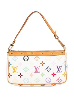 Louis Vuitton Pre-Owned: Белая сумка 