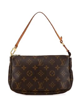 Louis Vuitton Pre-Owned: Коричневая сумка 