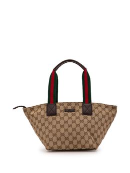 Gucci Pre-Owned: Коричневая сумка 