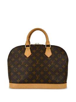 Louis Vuitton Pre-Owned: Коричневая сумка 