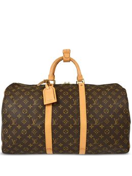 Louis Vuitton Pre-Owned: Коричневая сумка 