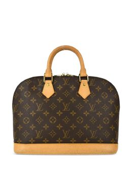 Louis Vuitton Pre-Owned: Коричневая сумка 