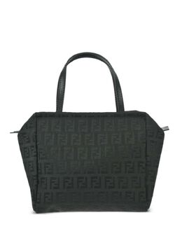 Fendi Pre-Owned: Чёрная сумка-шоппер 