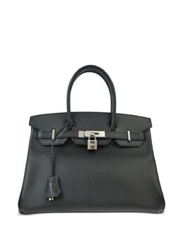 Hermès Pre-Owned: Чёрная сумка 