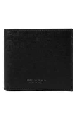 Bottega Veneta: Чёрный кошелёк 