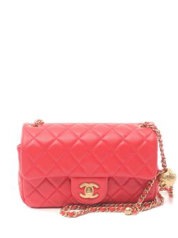 CHANEL Pre-Owned: Красная сумка 