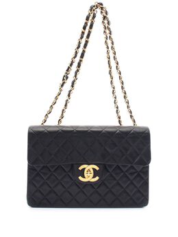 CHANEL Pre-Owned: Чёрная сумка 