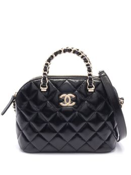 CHANEL Pre-Owned: Чёрная сумка 